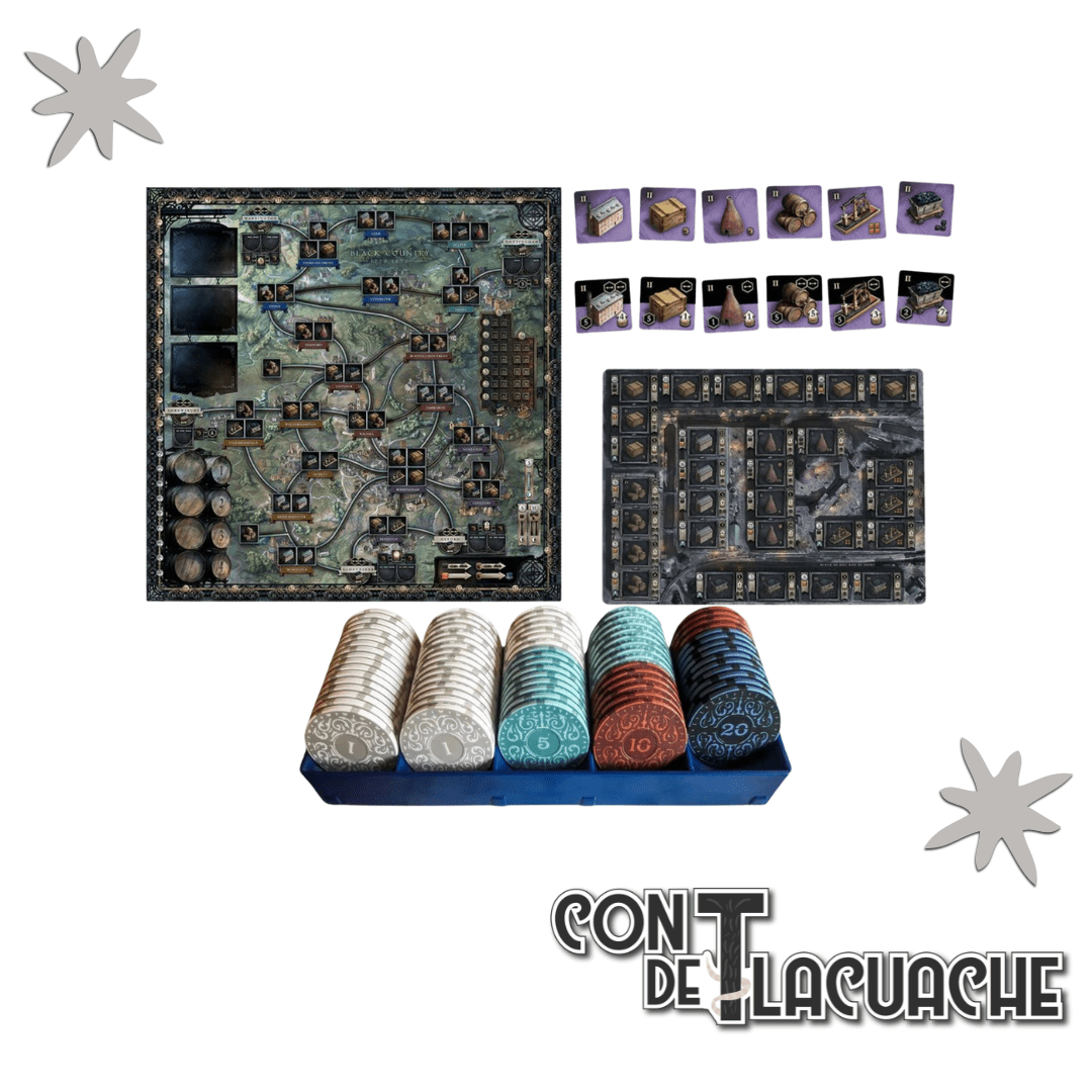 Brass Birmingham Deluxe | Maldito Games - Con T de Tlacuache - Maldito Games