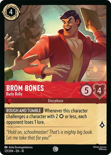Brom Bones (Non - foil) - Con T de Tlacuache - Ravensburger