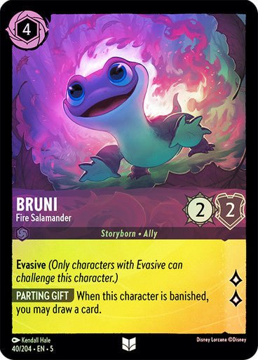 Bruni - Fire Salamander (Cold Foil ) - Con T de Tlacuache - Ravensburger