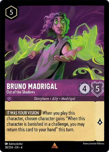 Bruno Madrigal - Out of the Shadows ( Non-foil ) | Ravesburger