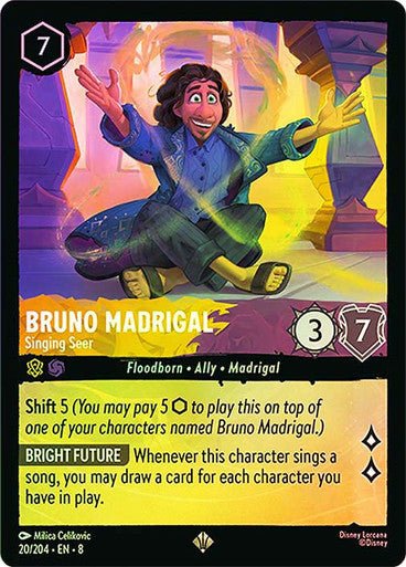 Bruno Madrigal - Singing Seer (Cold Foil) - Con T de Tlacuache - Ravensburger