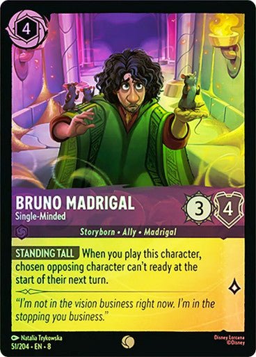 Bruno Madrigal - Single - Minded (Cold Foil) - Con T de Tlacuache - Ravensburger