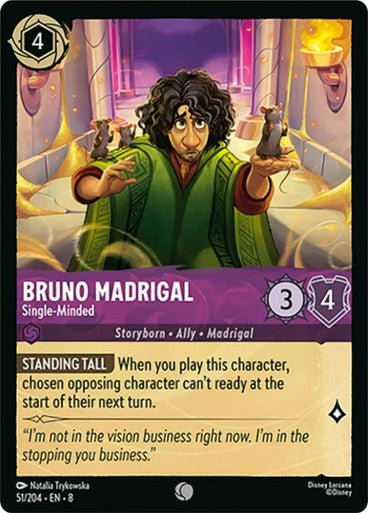 Bruno Madrigal - Single - Minded (Non - foil) - Con T de Tlacuache - Ravensburger