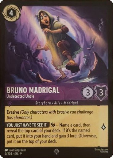 Bruno Madrigal - Undetected Uncle (Non - foil) - Con T de Tlacuache - Ravensburger