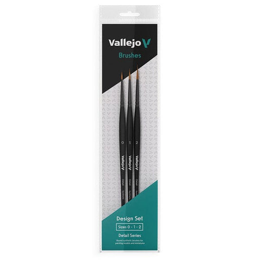 Brush Set Design Synthetic fibers - Con T de Tlacuache - Vallejo