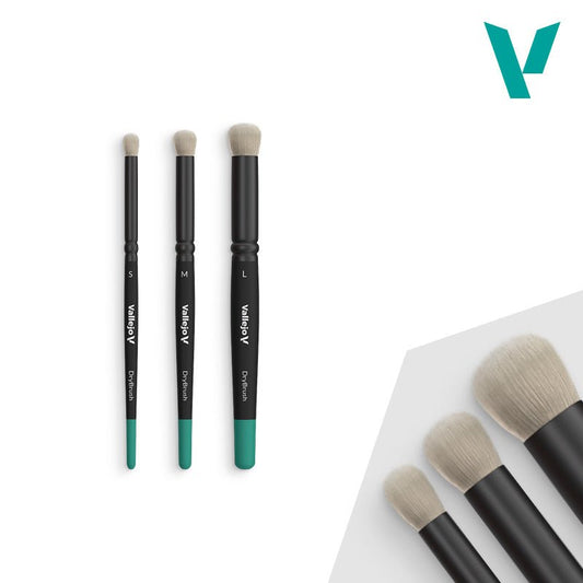 Brush Set Dry Brush - Con T de Tlacuache - Vallejo