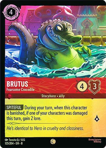 Brutus - Fearsome Crocodile (Cold Foil) - Con T de Tlacuache - Ravensburger