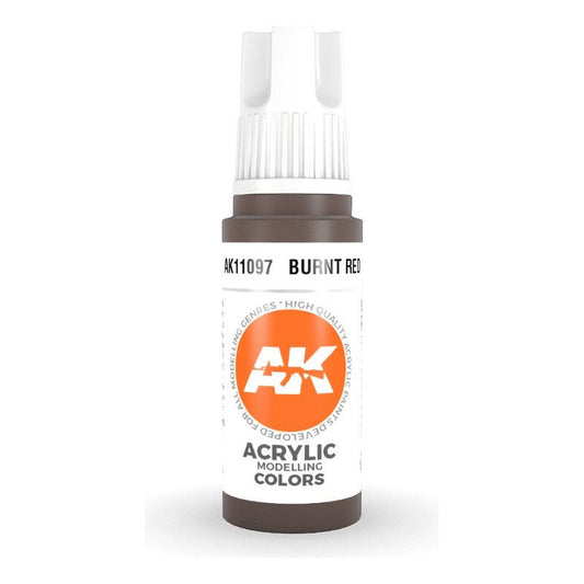 Burnt Red 17Ml | Ak Interactive - Con T de Tlacuache - AK Interactive