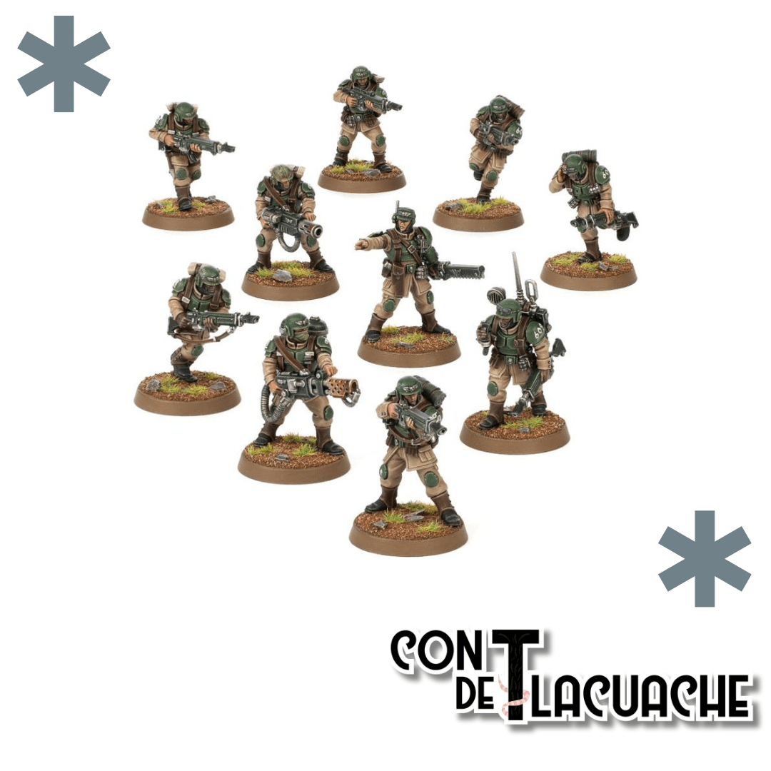 Cadian Shock Trops | Games Workshop - Con T de Tlacuache - Con T de Tlacuache