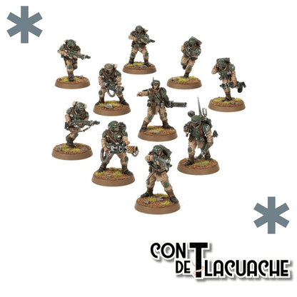 Cadian Shock Trops | Games Workshop - Con T de Tlacuache - Con T de Tlacuache