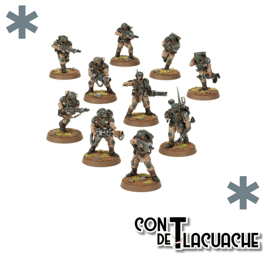 Cadian Shock Trops | Games Workshop - Con T de Tlacuache - Con T de Tlacuache