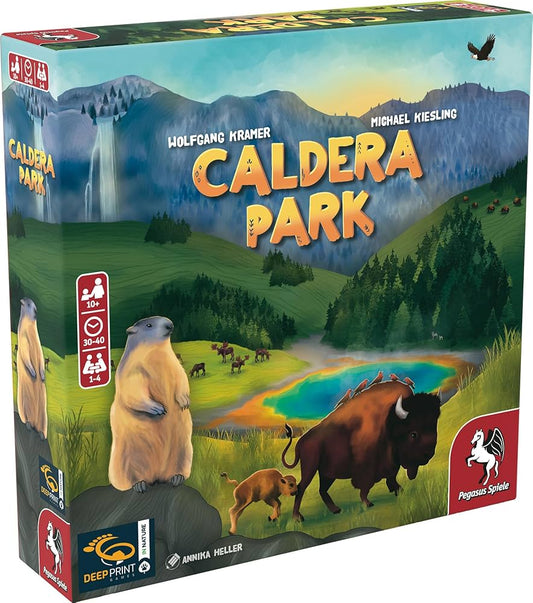 Caldera Park | Pegasus Spiele - Con T de Tlacuache - Con T de Tlacuache