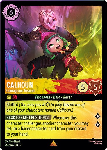 Calhoun - Courageous Rescuer (Cold Foil) - Con T de Tlacuache - Ravensburger