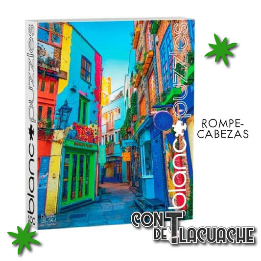 Calles Coloridas, Londres (500 pzas) (Blanc Collection) | Buffalo - Con T de Tlacuache - Buffalo Games