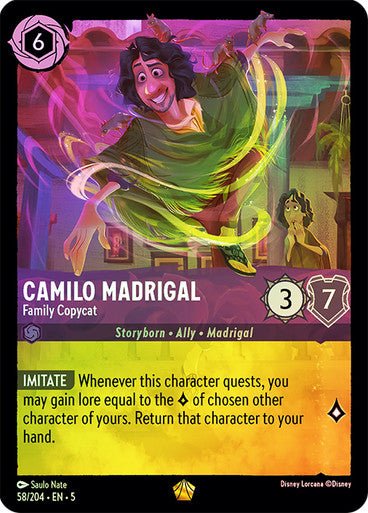 Camilo Madrigal - Family Copycat (Cold Foil ) - Con T de Tlacuache - Ravensburger