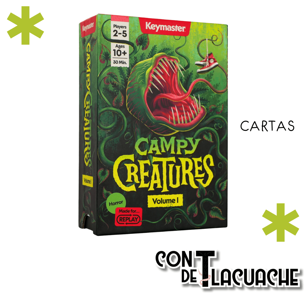 Campy Creatures Vol 1 | Keymaster Games - Con T de Tlacuache - Con T de Tlacuache