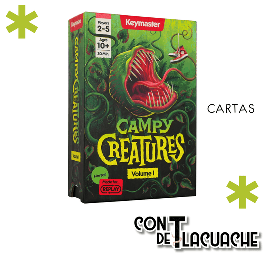 Campy Creatures Vol 1 | Keymaster Games - Con T de Tlacuache - Con T de Tlacuache