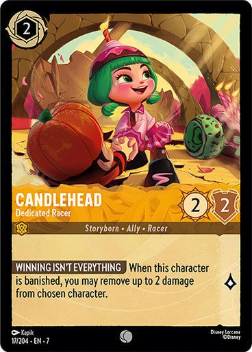 Candlehead - Dedicated Racer (Non - foil) - Con T de Tlacuache - Ravensburger