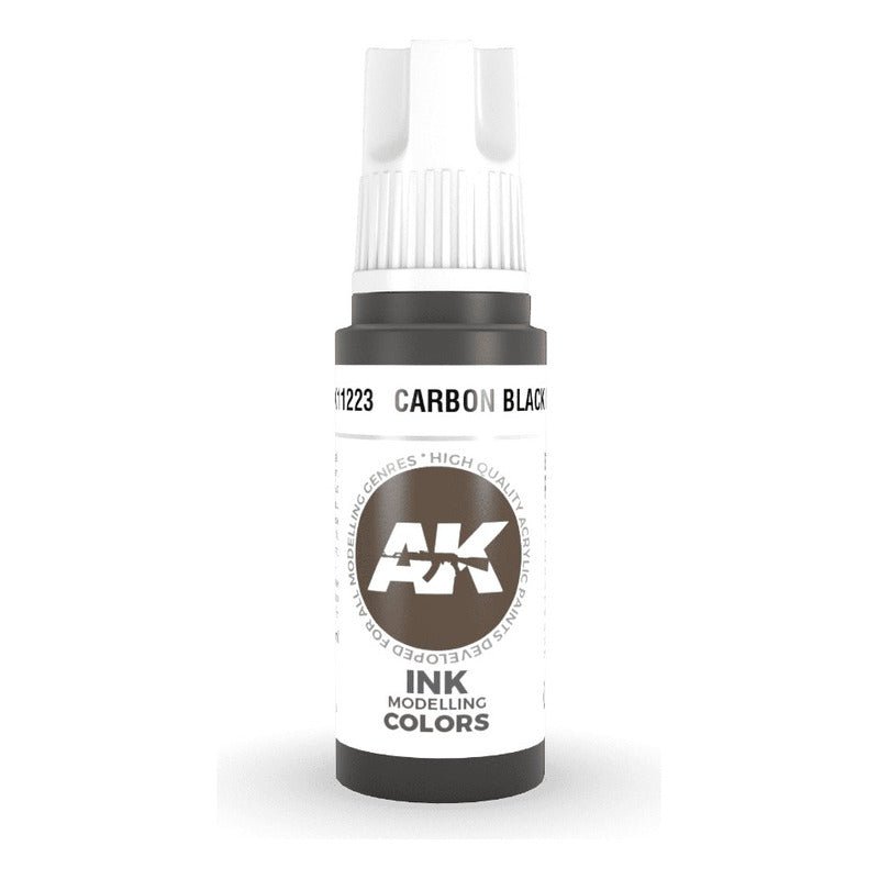 Carbon Black Ink 17Ml | Ak Interactive - Con T de Tlacuache - AK Interactive