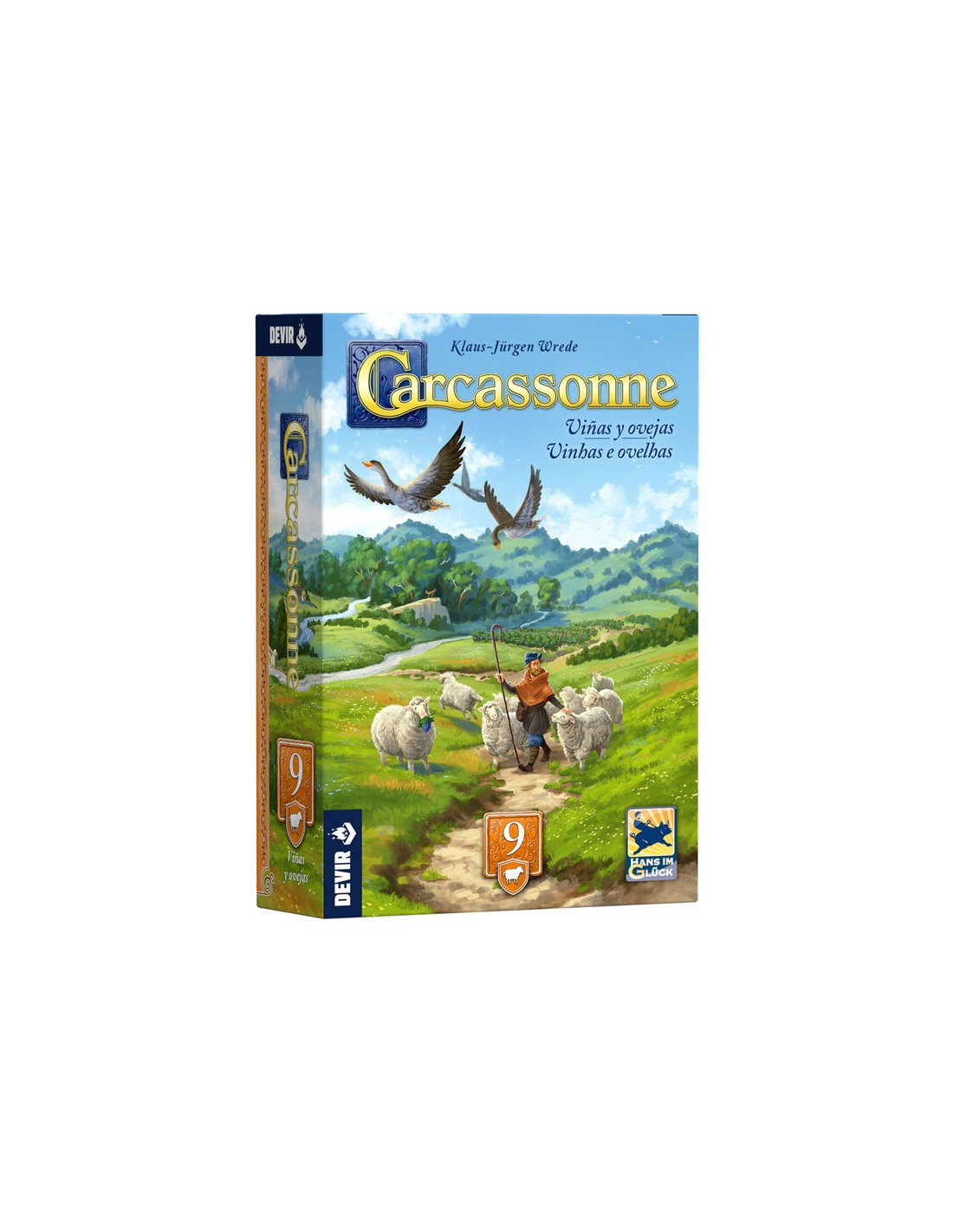 Carcassonne Expansión 9: Viñas y Ovejas | Devir