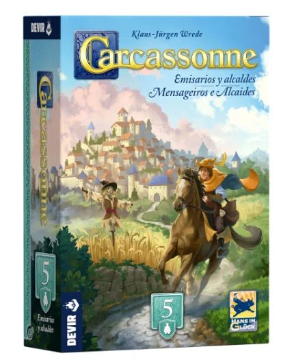 Carcassonne Expansión 6: Torneos y Blasones | Devir - Con T de Tlacuache - Devir