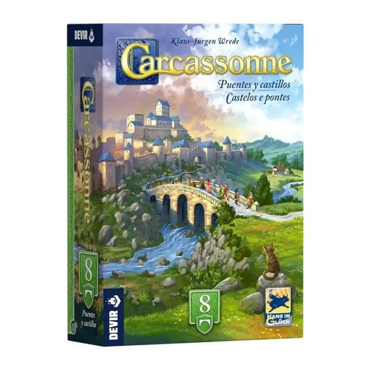 Carcassonne Expansión 8: Puentes y Castillos | Devir - Con T de Tlacuache - Devir