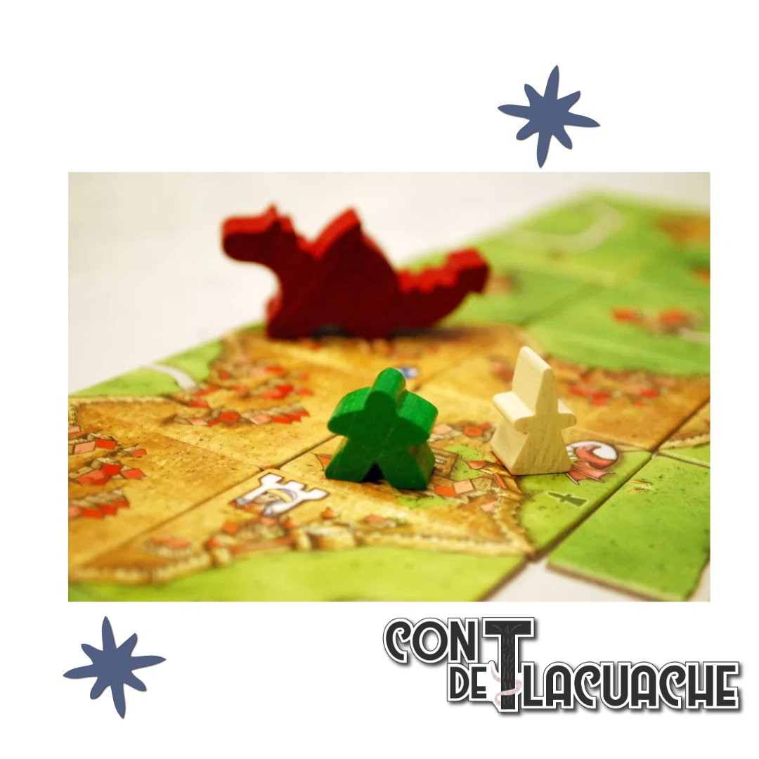 Carcassonne Expansión La Princesa y el Dragon | Devir - Con T de Tlacuache - Devir