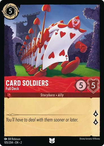 Card Soldiers - Full Deck (Non - foil) - Con T de Tlacuache - Ravensburger