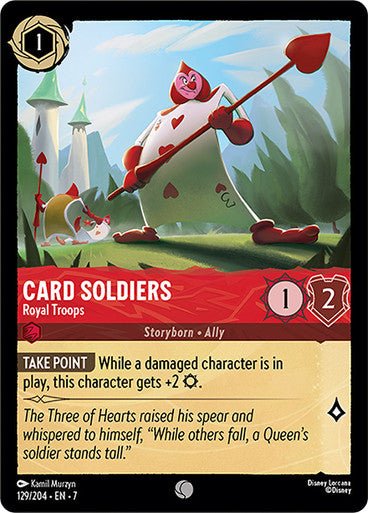 Card Soldiers - Royal Troops (Non - foil) - Con T de Tlacuache - Ravensburger