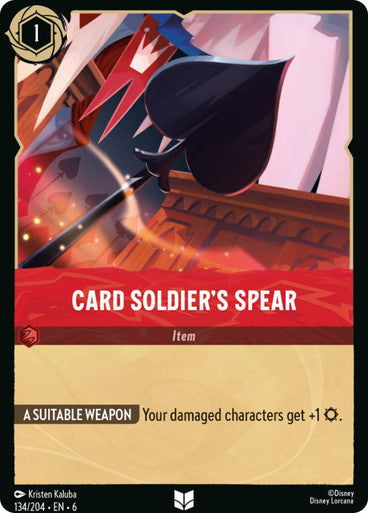 Card Soldier's Spear ( Non-foil )