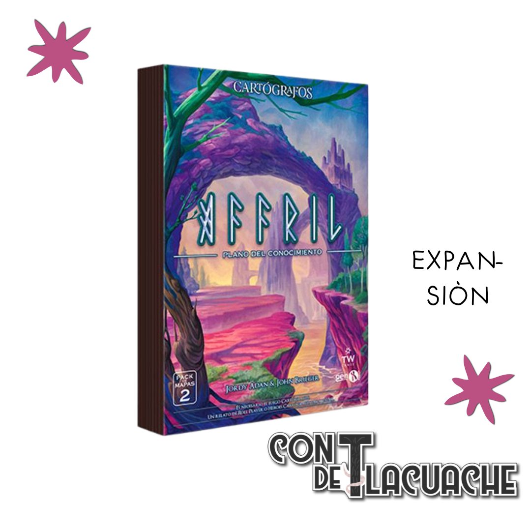 Cartógrafos: Expansión Affril | Gen X Games - Con T de Tlacuache - Gen X Games