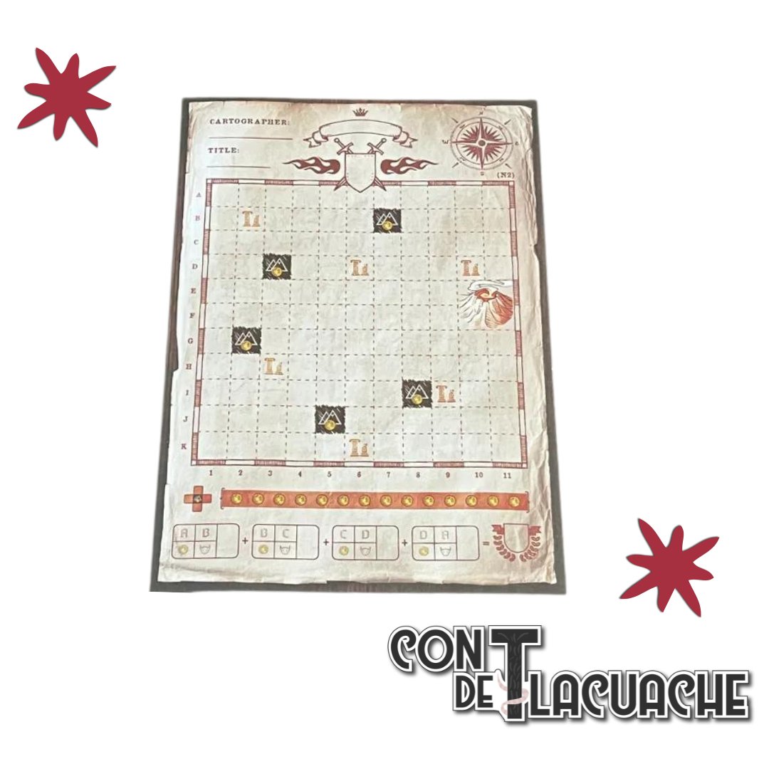 Cartógrafos: Expansión Nebblis | Gen X Games - Con T de Tlacuache - Gen X Games