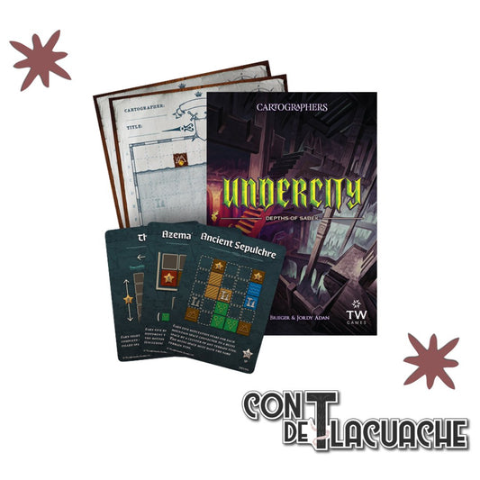 Cartógrafos: Expansión Undercity | Gen X Games - Con T de Tlacuache - Gen X Games