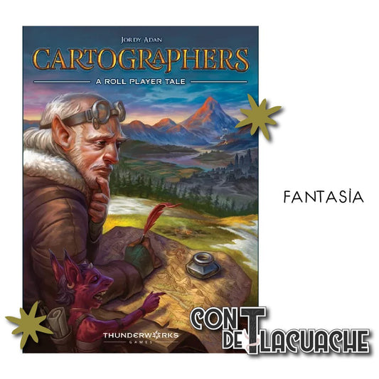Cartographers A Roll Player Tale | Thunderworks - Con T de Tlacuache - Thunderworks