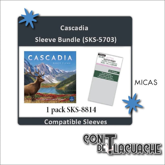 Cascadia Combo de Micas (8814X1) | Sleeve Kings - Con T de Tlacuache - Sleeve Kings