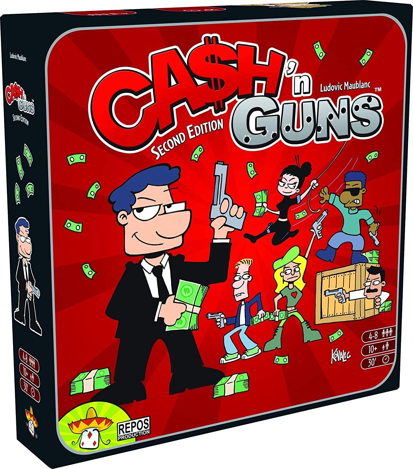 Cash'n Guns Second Edition | Asmodee Juego de Mesa México