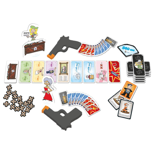 Cash'n Guns Second Edition | Asmodee - Con T de Tlacuache - Asmodee