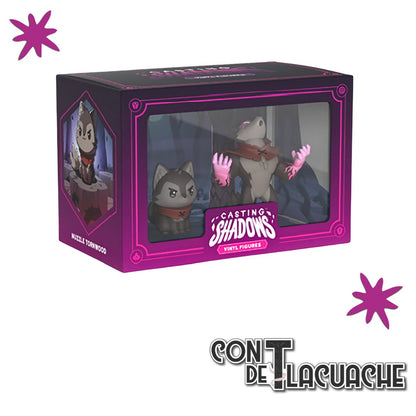 Casting Shadows: Nuzzle Vinyl Figure Set | UNSTABLE GAMES - Con T de Tlacuache - Con T de Tlacuache