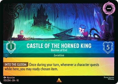 Castle of the Horned King (Cold Foil) - Con T de Tlacuache - Ravensburger