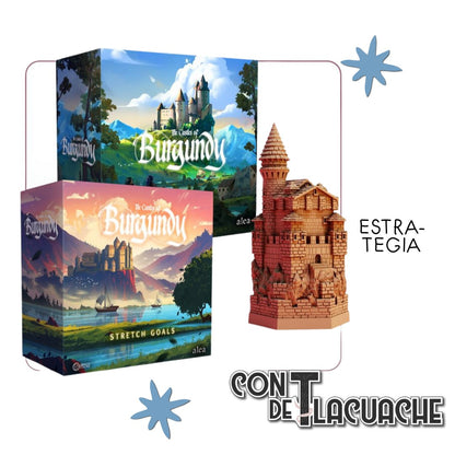 Castles of Burgundy (Deluxe Edition) | Ravensburger - Con T de Tlacuache - KickStarter