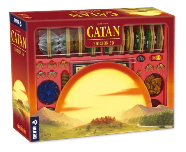 Catan 3D Edicion Limitada | Devir - Con T de Tlacuache - Devir