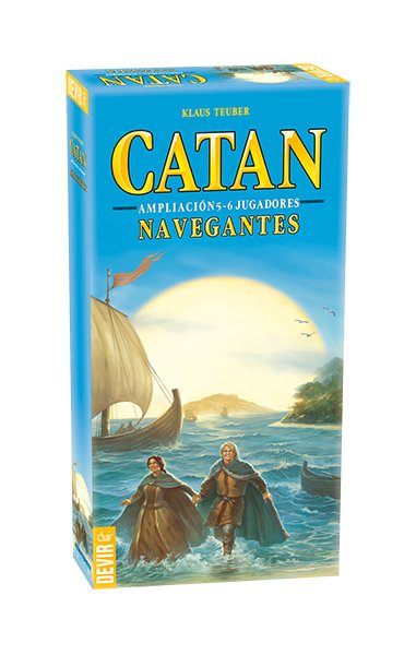 Catan Ampliación Navegantes 5 - 6 Jugadores | Devir - Con T de Tlacuache - Devir