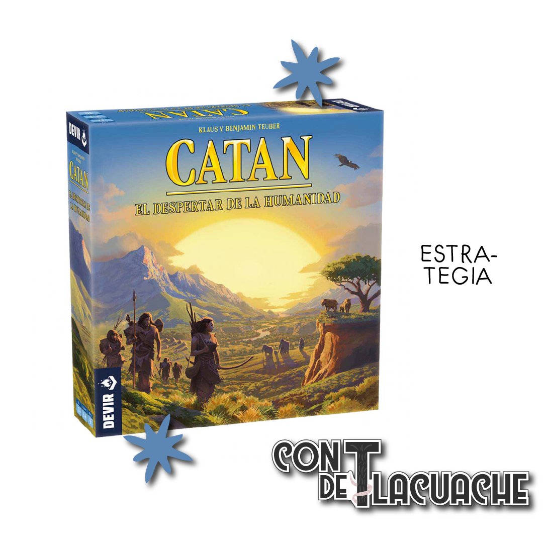 Catan El Despertar de la Humanidad | Devir - Con T de Tlacuache - Devir