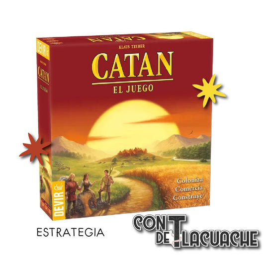 Catan El Juego | Devir - Con T de Tlacuache - Devir