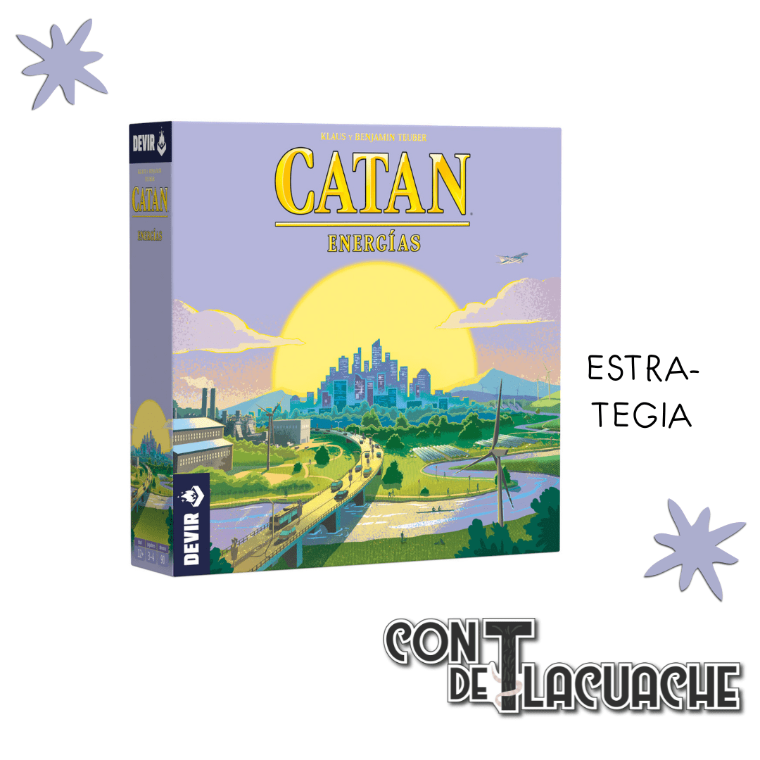 Catan Energias | Devir - Con T de Tlacuache - Devir
