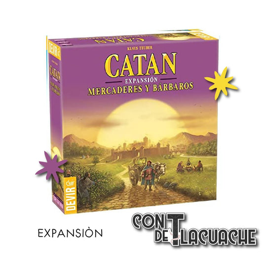 Catan Expansión: Mercaderes y Bárbaros | Devir - Con T de Tlacuache - Devir