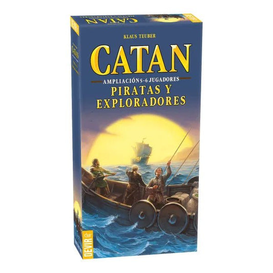 Catan Piratas y Exploradores 5 - 6 Jugadores Exp | Devir - Con T de Tlacuache - Devir