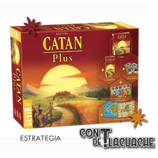 Catan Plus 2019 | Devir - Con T de Tlacuache - Devir