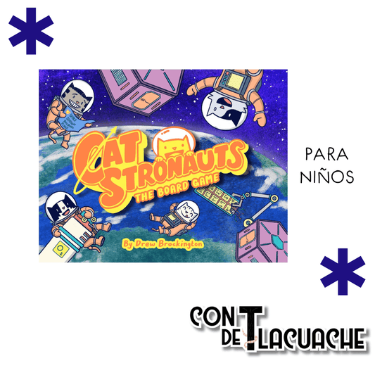 CatStronauts The Board Game | Atlas Games - Con T de Tlacuache - Con T de Tlacuache