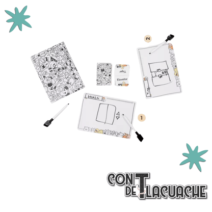 Caza Bocetos | Salt & Pepper Games - Con T de Tlacuache - Con T de Tlacuache